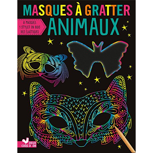 Comparateur de prix : Deux Coqs D'or Masques à gratter - Animaux