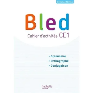 ISBN Hachette Education Bled CE1 - Cahier de l'élève pas cher
