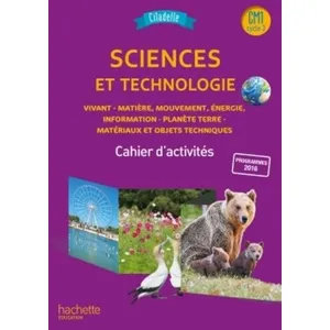 Comparateur de prix : Hachette Education Citadelle Sciences CM - Cahier élève CM1