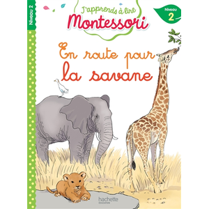 ISBN En route pour la savane, niveau 2 - J'apprends à lire Montessori pas cher