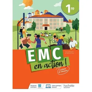 ISBN Cahier EMC en action ! 1re - cahier élève pas cher