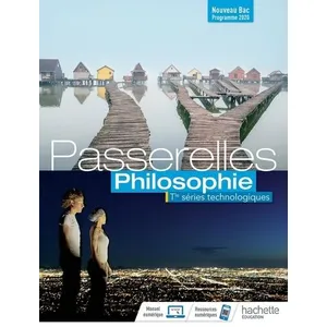 Comparateur de prix : ISBN Passerelles Philosophie Terminale séries technologiques - Livre élève