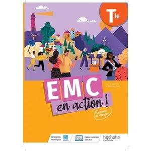 Comparateur de prix : ISBN Cahier EMC en action ! Tle - Cahier élève