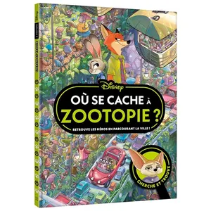 ZOOTOPIE - Cherche et Trouve - Où se cache ? - Disney cartonné pas cher