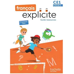 Comparateur de prix : Français Explicite Ce1 - Guide Pédagogique