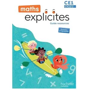 Comparateur de prix : Maths Explicites Ce1 - Guide Pédagogique