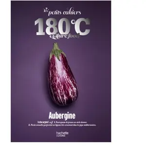 Hachette Pratique Les petits cahiers 180°C - Aubergine cartonné pas cher