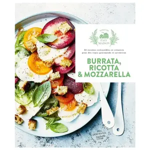 Hachette Pratique Mozza, burrata, ricotta... cartonné pas cher