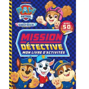 La Pat' Patrouille - Livre d'activités Mission Détective pas cher