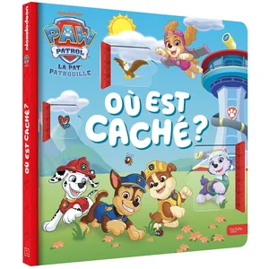 La Pat' Patrouille - Où est caché géant : Grand livre cartonné à flaps pas cher