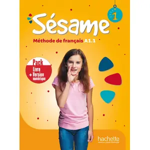 Comparateur de prix : Hachette Méthode De Français Sésame 1 A1.1 - Livre + Version Numérique
