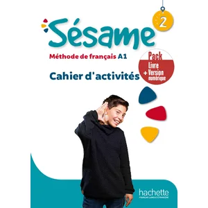 Comparateur de prix : Hachette Français Langue Etrangère Sésame 2 A1 - Cahier D'activités + Version Numérique