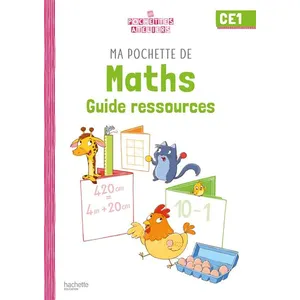 Comparateur de prix : Hachette Education Ma pochette de maths CE1 - Les Pochettes Ateliers - Guide ressources