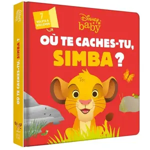 DISNEY BABY - Où te caches-tu, Simba ? - Avec des volets à soulever pas cher