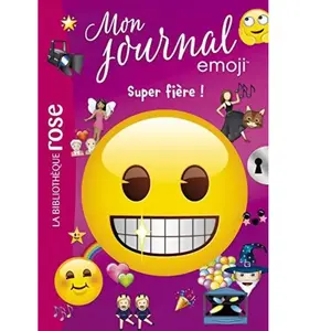 Bb Rose Verte Emoji TM mon journal 06 - Super fière ! pas cher