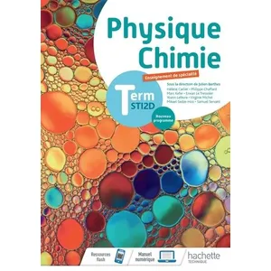 Comparateur de prix : ISBN Physique-Chimie Terminale STI2D - Livre de l'Elève - Éd. 2020