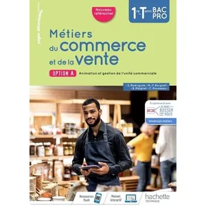 Comparateur de prix : ISBN Métiers Du Commerce Et De La Vente Option A 1re-Tle Bac Pro