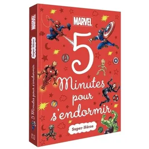 Comparateur de prix : Hachette Jeunesse Collection Disney MARVEL - 5 Minutes pour s'endormir - Super-héros