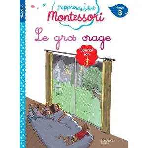 ISBN Le gros orage, niveau 3 - J'apprends à lire Montessori pas cher