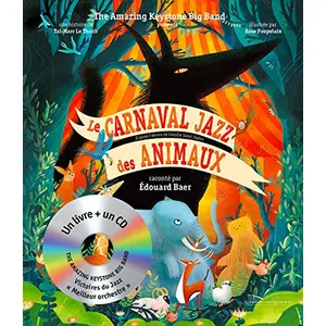 Gautier Languereau Le carnaval jazz des animaux - Livre CD pas cher