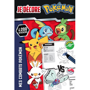 Hachette Jeunesse Pokémon - Je décore pas cher