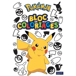 Hachette Jeunesse Bloc de coloriages Pokémon pas cher