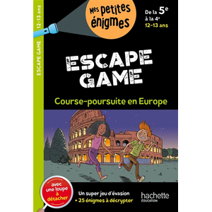 Hachette Education Escape game - De la 5e à la 4e - Cahier de vacances 2024