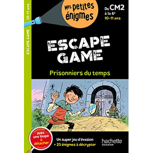 Comparateur de prix : Hachette Education Escape game - Du CM2 à la 6e - Cahier de vacances 2024