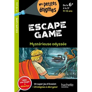 Hachette Education Escape Game - De la 6e à la 5e - Cahier de vacances 2024 pas cher