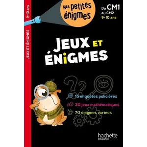 Comparateur de prix : ISBN Jeux et énigmes - Du CM1 au CM2 - Cahier de vacances 2024