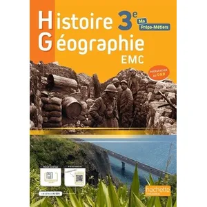 Comparateur de prix : ISBN Histoire-Géographie 3e Prépa-métiers - Livre élève - éd. 2023