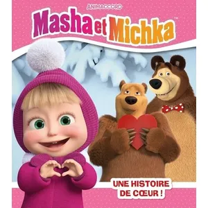 Hachette Jeunesse Masha et Michka - Une histoire de coeur pas cher