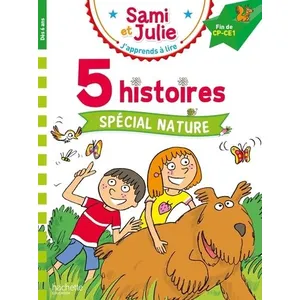 Comparateur de prix : Hachette Education Sami et Julie Fin CP- CE1 5 histoires Spécial nature