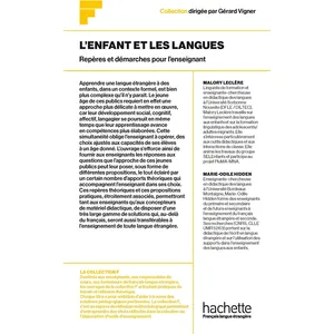 Comparateur de prix : L'enfant Et Les Langues - Repères Et Démarches Pour L'enseignant