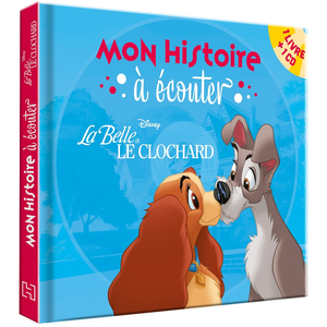 La Belle et le Clochard - Mon histoire à écouter - Livre CD - Disney pas cher