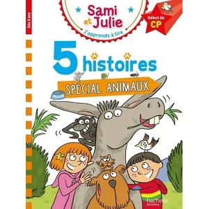 Comparateur de prix : ISBN Sami et Julie Début de CP 5 histoires Spécial animaux