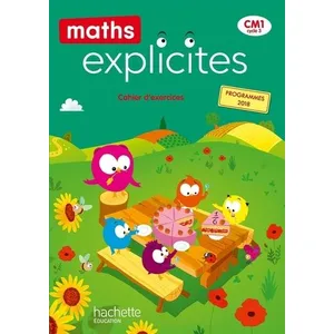 ISBN Maths Explicites CM1 - Cahier élève pas cher