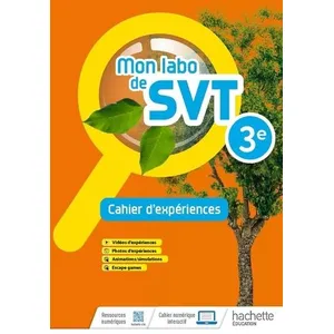 ISBN Mon labo de SVT 3e - Cahier d'expériences
