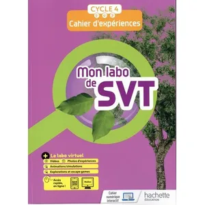 ISBN Mon labo de SVT cycle 4 - cahier d'expériences