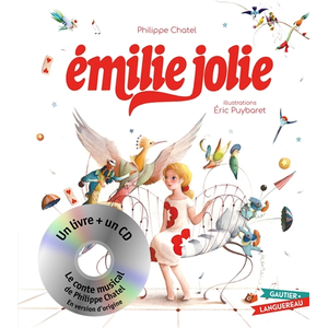 Gautier Languereau Émilie Jolie - Livre CD petit format pas cher