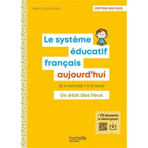 ISBN Hachette Education Le Système éducatif français aujourd'hui - Ed. 2021-2022 pas cher