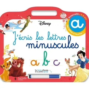 Comparateur de prix : Disney - Les Grands Classiques- Ardoise J'écris les lettres minuscules...