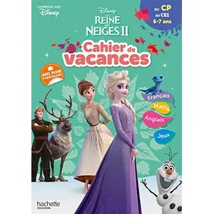 Hachette Education Disney - La Reine des Neiges - Du CP au CE1 - Cahier de vacances 2025Vendu pareyrolles