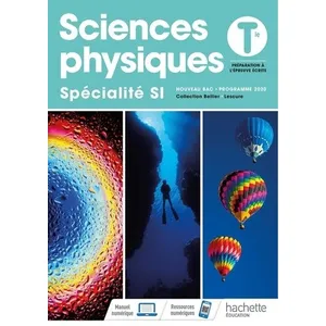 ISBN Sciences Physiques/ Spécialité SI Tles - Livre élève pas cher
