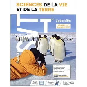 ISBN Planète SVT terminales spécialité - Livre élève pas cher