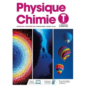 Comparateur de prix : Hachette Education Physique-Chimie Terminale Spécialité - Livre élève