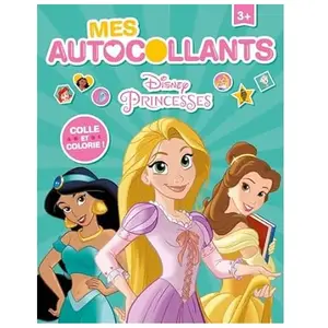 Hachette Jeunesse DISNEY PRINCESSES - Mes Autocollants pas cher