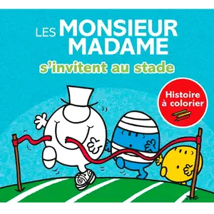 Comparateur de prix : Hachette Jeunesse Les Monsieur Madame S'invitent Au Stade