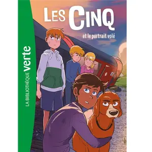 Bb Rose Verte Les Cinq NED 34 - Les Cinq et le portrait volé pas cher