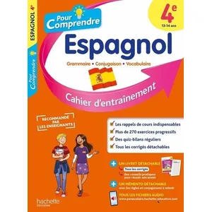 ISBN Hachette Education Pour Comprendre Espagnol 4E pas cher